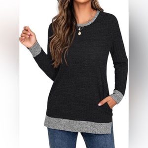 Ivivva  by Lululemon Women’s Cotton w/ Metallic Sweater